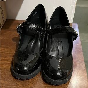 Black Mary Jane Women's Shoes